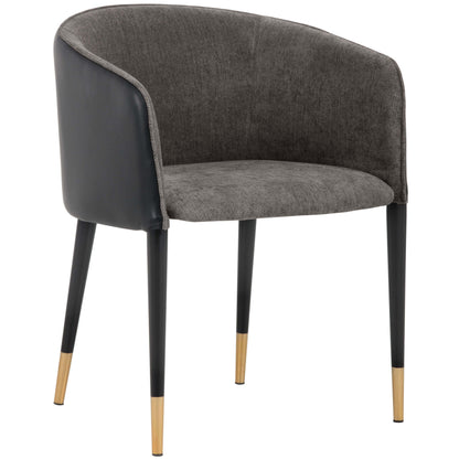 Asher Arm Chair, Sparrow Grey