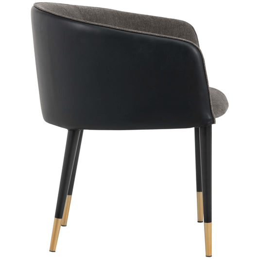 Asher Arm Chair, Sparrow Grey