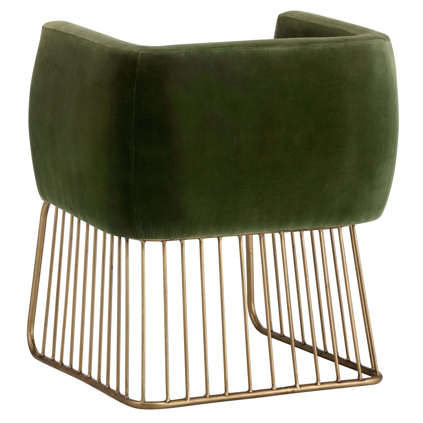 Gala Arm Chair, Forest Green