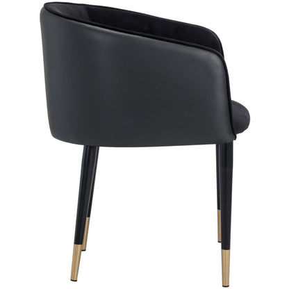 Asher Arm Chair, Abbington Black