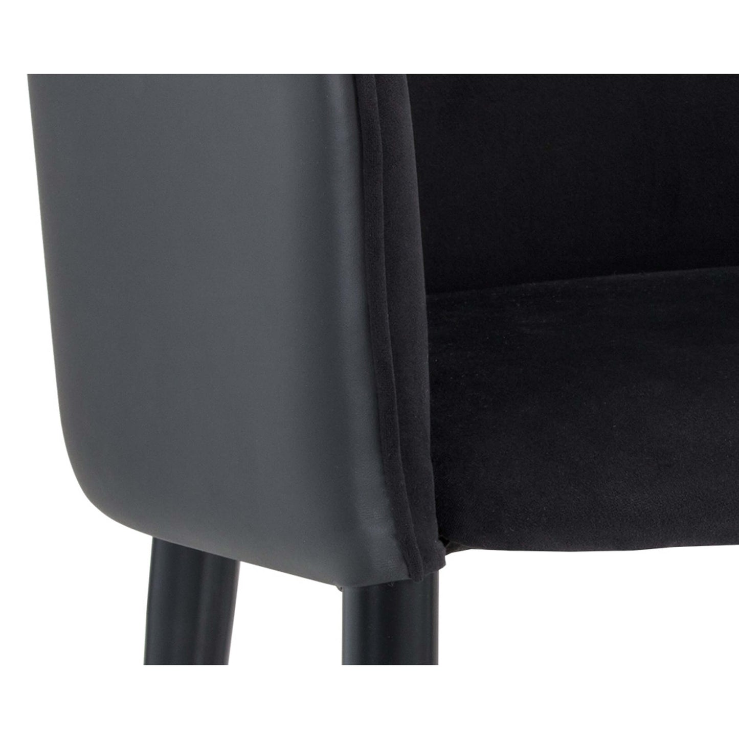 Asher Arm Chair, Abbington Black