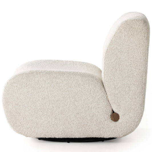 Siedell Swivel Chair, Sheldon Ivory