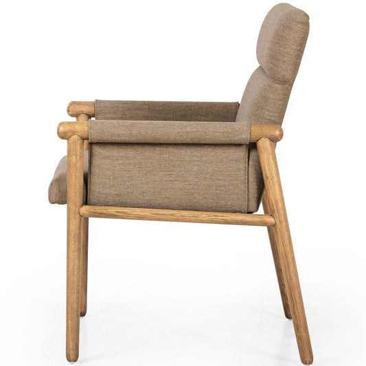 Almada Arm Chair, Alcala Fawn