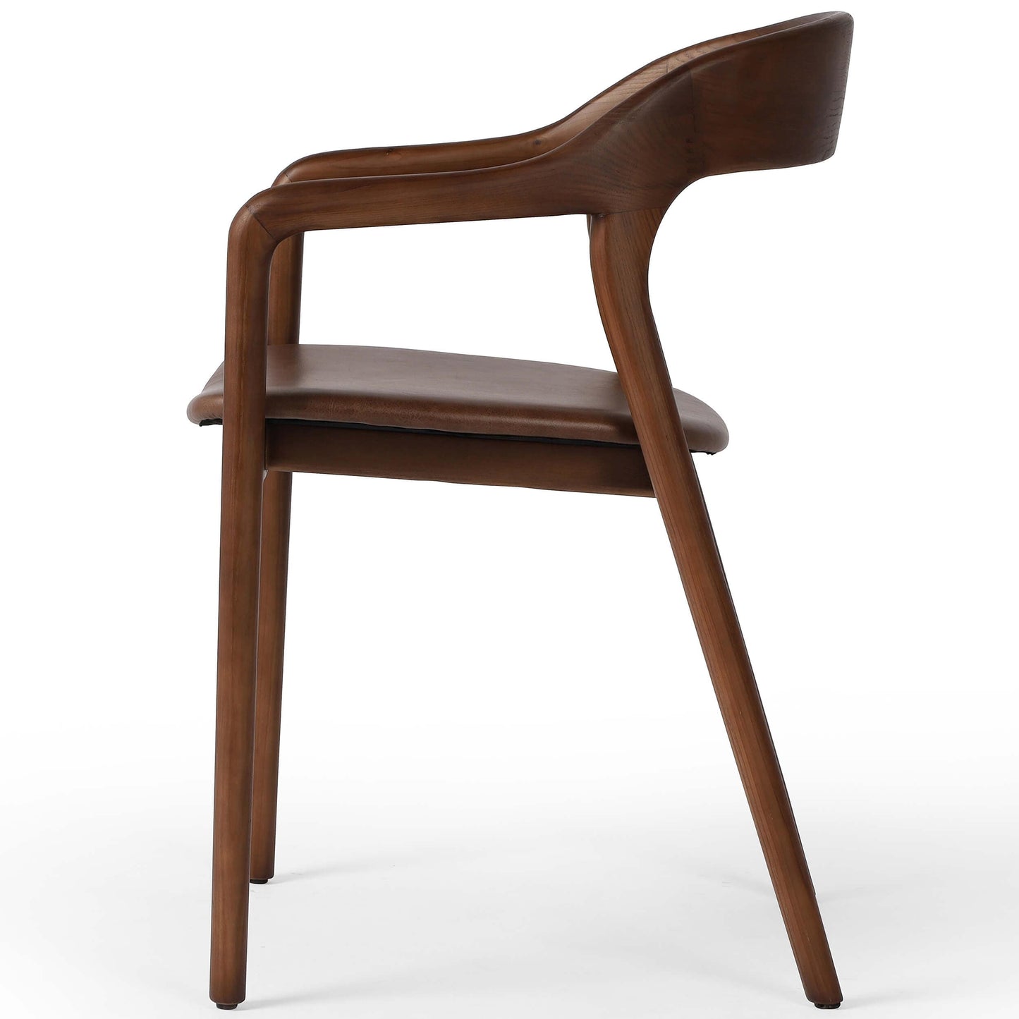 Amare Leather Arm Chair, Sonoma Coco