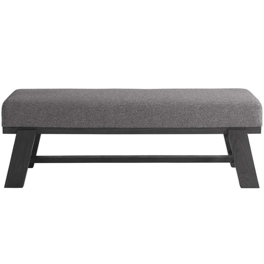 Trianon Upholstered Bench, L'Ombre