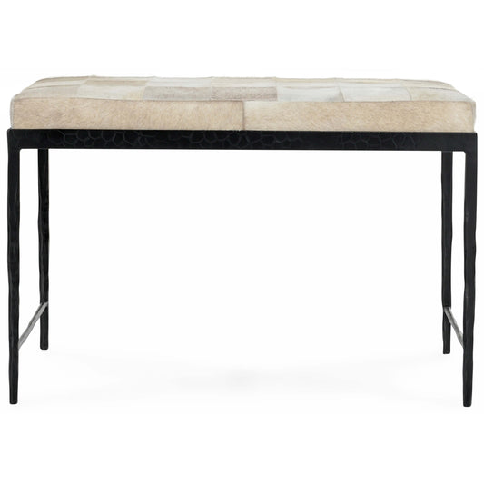 Achen Hide Bench, Ivory