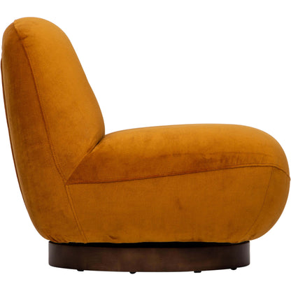 Jodi Swivel Chair, Romo Saddle