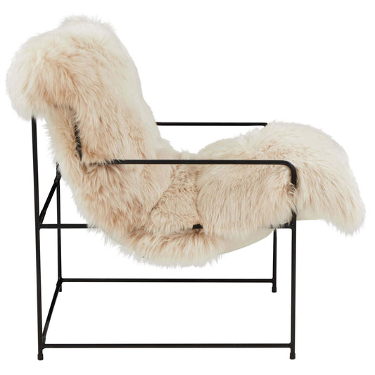 Kimi Sheepskin Chair, Natural